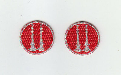 2 Fire Capt Captain Embroidered 1