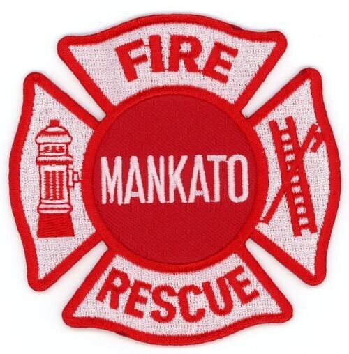 MINNESOTA MN MANKATO FIRE RESCUE DEPARTMENT NICE PATCH POLICE SHERIFF