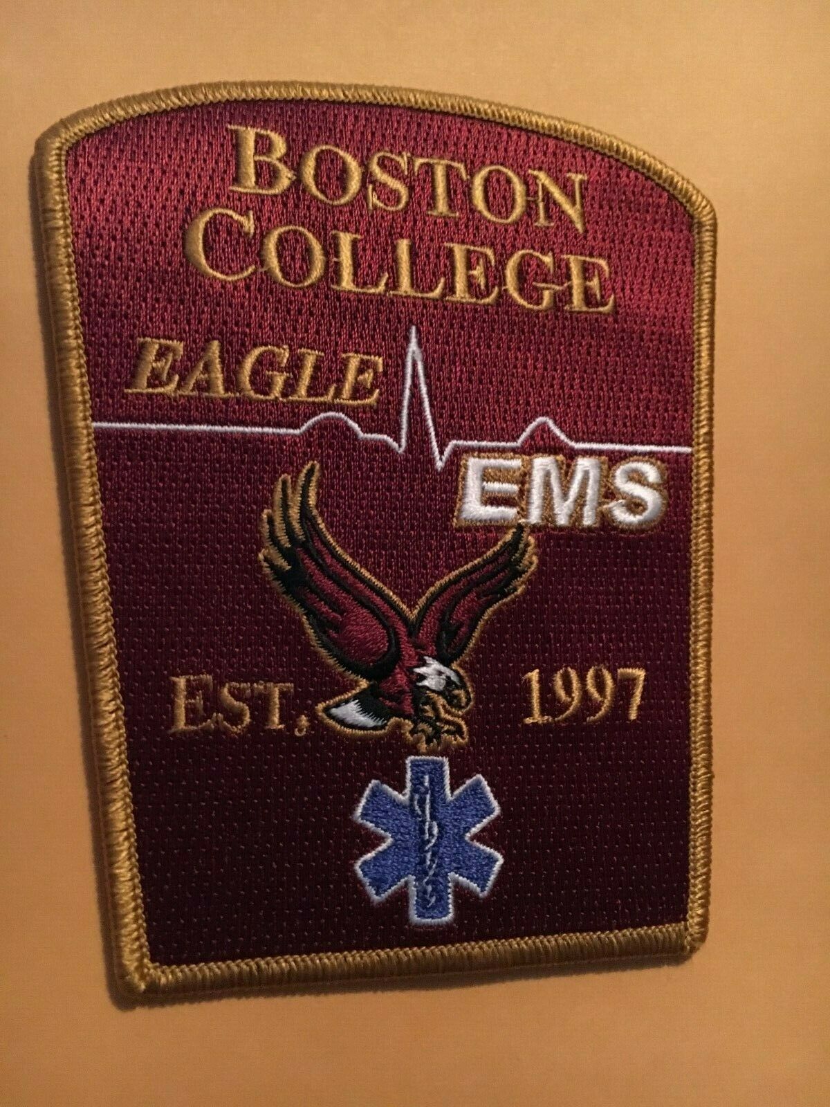 Boston College EMS Massachusetts Fire Patch