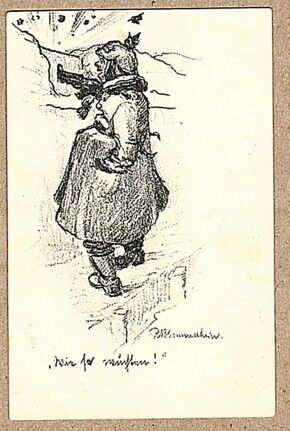 IN THE TRENCHES - WW1 IMPERIAL GERMAN FELDPOST CARD