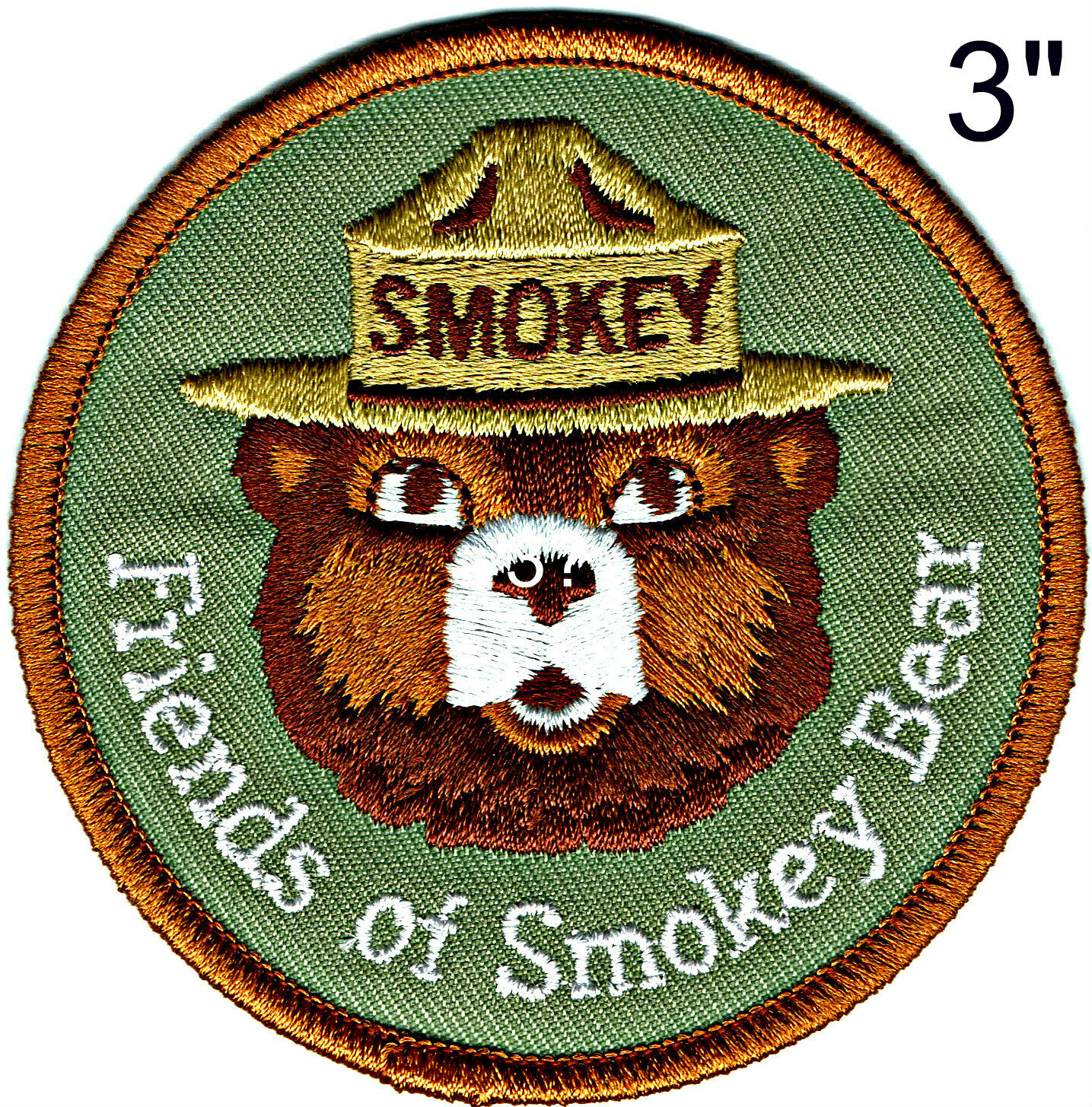 Official Friends Of Smokey Bear Embroidered Patch Usfs New Only You Wildland Aa
